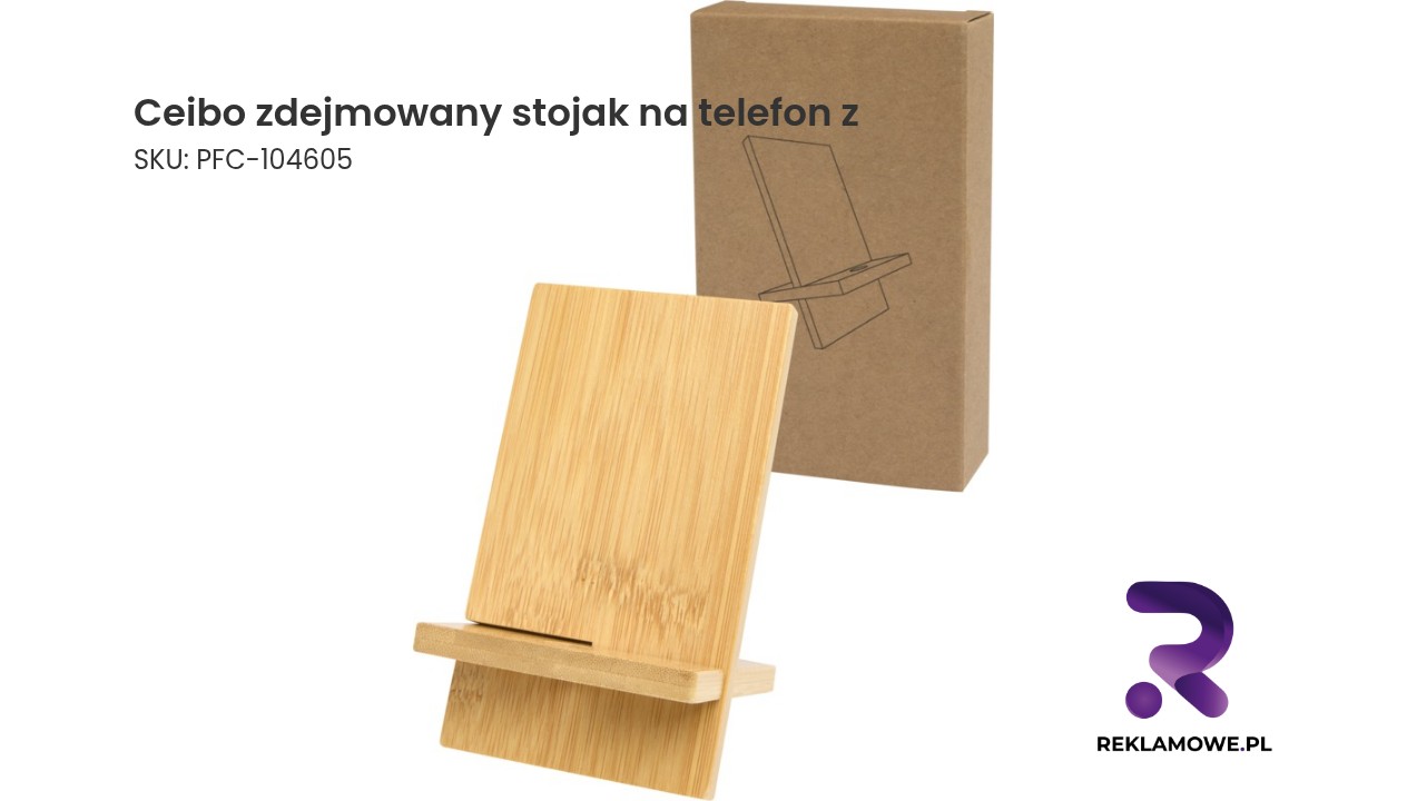 Stojak na telefon marki Ceibo, model zdejmowany