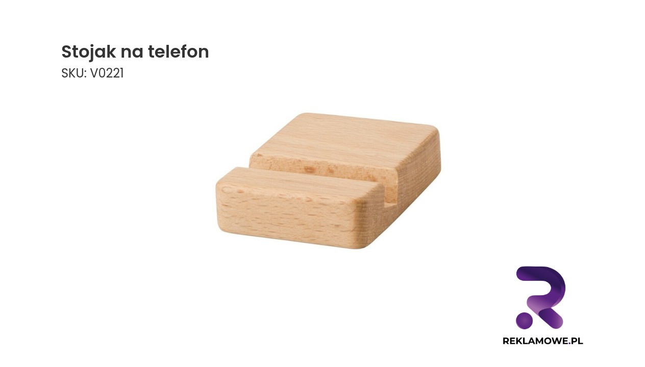 Stojak na telefon w kolorze czarnym