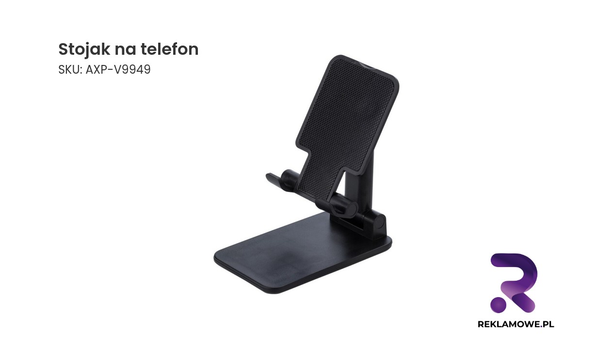 Stojak na telefon z drewna