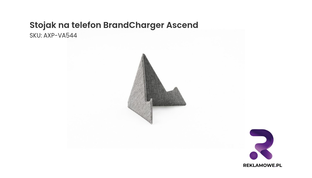 Stojak na telefon BrandCharger Ascend - nowoczesna podstawka na smartfon