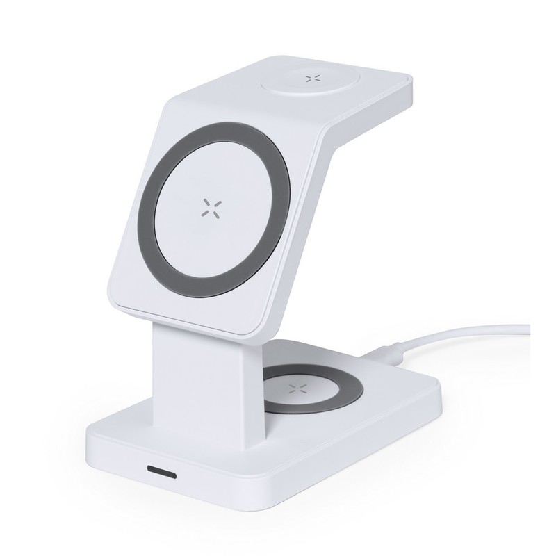 Magnetyczna ładowarka bezprzewodowa 15W, 3 w 1, stojak na telefon V1351-02_AAA01