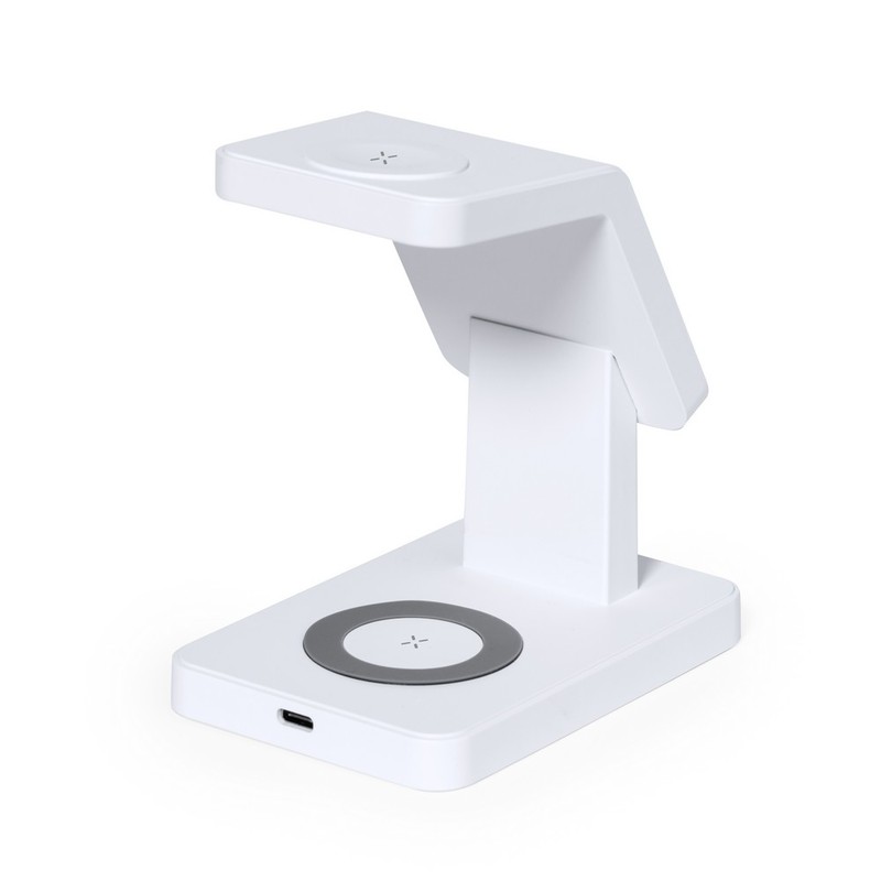 Stojak reklamowy magnetyczna ładowarka bezprzewodowa 15w, 3 w 1, stojak na telefon V1351-02_AAA03 Magnetyczna ładowarka bezprzewodowa 15W, 3 w 1, stojak na telefon V1351-02_AAA03