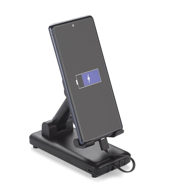 Stojak reklamowy power bank ze stojakiem seguro 10000 mah 45124_d Power bank ze stojakiem SEGURO 10000 mAh 45124_d